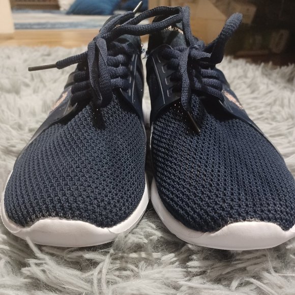 EUC US Polo Assn Navy Blue and White Active Athletic Sneakers Size 7 - Picture 7 of 15